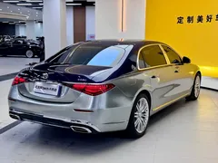 2023 Mercedes-Benz Maybach S-Class S 580 4MATIC, синий — фото 5