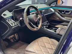 2023 Mercedes-Benz Maybach S-Class S 580 4MATIC, синий — фото 8