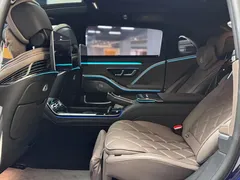 2023 Mercedes-Benz Maybach S-Class S 580 4MATIC, синий — фото 10