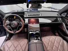 2023 Mercedes-Benz Maybach S-Class S 580 4MATIC, синий — фото 13