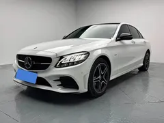 2021 Mercedes-Benz C-Class C 260 L Sport, белый — фото 1