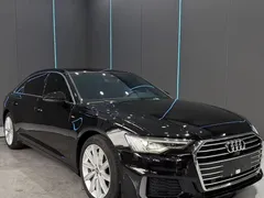 2021 Audi A6L 45 TFSI Sport, чёрный — фото 3