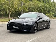 2021 Audi A7 45 TFSI, синий — фото 1