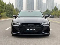 2021 Audi A7 45 TFSI, синий — фото 2