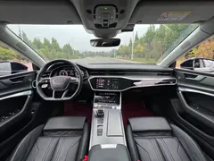 2021 Audi A7 45 TFSI, синий — фото 12