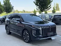2024 Hongqi HS7 2.0T PHEV 4WD 6, чёрный — фото 2