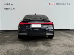 2021 Audi A7 45 TFSI, чёрный — фото 5