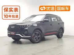 2021 Chery Tiggo 7 1.6T DCT, чёрный — фото 1
