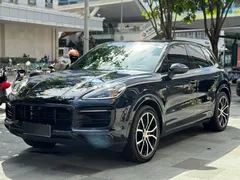 2023 Porsche Cayenne S 2.9T Platinum, синий — фото 1