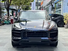 2023 Porsche Cayenne S 2.9T Platinum, синий — фото 2