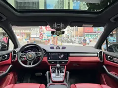 2023 Porsche Cayenne S 2.9T Platinum, синий — фото 4