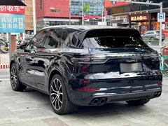 2023 Porsche Cayenne S 2.9T Platinum, синий — фото 7