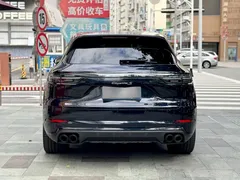 2023 Porsche Cayenne S 2.9T Platinum, синий — фото 8