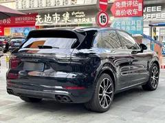2023 Porsche Cayenne S 2.9T Platinum, синий — фото 9