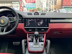 2023 Porsche Cayenne S 2.9T Platinum, синий — фото 11