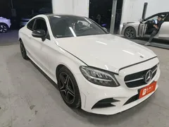 2022 Mercedes-Benz C-Class C 260 Coupe, белый — фото 2