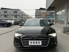 2023 Audi A6L 45 TFSI, чёрный — фото 2