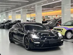 2021 Porsche Panamera 4 Long Wheelbase 2.9T, чёрный — фото 3