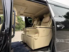 2023 Toyota Vellfire Hybrid 2.5L HV Ultimate, чёрный — фото 10