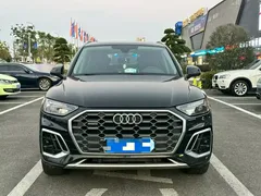 2022 Audi Q5L 45T Luxury Dynamic, чёрный — фото 2