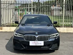 2021 BMW 5 Series 530Li Leading M Sport Package, чёрный — фото 2