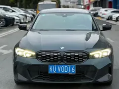 2023 BMW 3 Series 325Li M Sport Dark Night Package, чёрный — фото 2