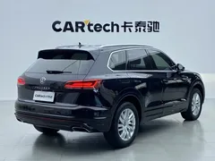 2021 Volkswagen Touareg 2.0TSI, чёрный — фото 4