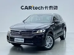 2021 Volkswagen Touareg 2.0TSI, чёрный — фото 12