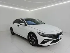 2023 Hyundai Elantra 1.5L CVT GLX Elite, белый — фото 3