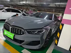 2022 BMW 8 Series 840i 4-Door Coupe M Sport Package, синий — фото 1
