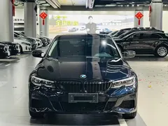 2022 BMW 3 Series 325Li M Sport, синий — фото 2