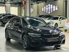 2022 BMW 3 Series 325Li M Sport, синий — фото 3