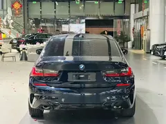 2022 BMW 3 Series 325Li M Sport, синий — фото 8