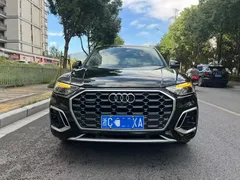 2022 Audi Q5L 40T Luxury Dynamic, чёрный — фото 2