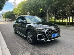 2022 Audi Q5L 40T Luxury Dynamic, чёрный — фото 3