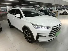 2021 BYD Tang DM-i PHEV 112km Premium, белый — фото 4