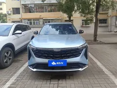 2023 Geely Atlas Cool 1.5TD Smart Connect, синий — фото 2