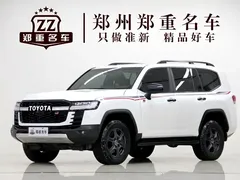2022 Toyota Land Cruiser 3.5T Middle East, белый — фото 1