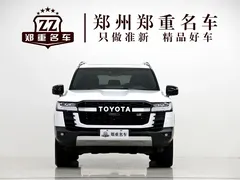 2022 Toyota Land Cruiser 3.5T Middle East, белый — фото 2