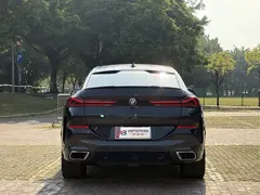 2021 BMW X6 Premium M Sport Package, чёрный — фото 8
