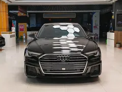 2021 Audi A6L 55 TFSI quattro Premium Dynamic, чёрный — фото 2