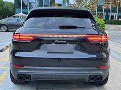2022 Porsche Cayenne 3.0T Platinum, чёрный — фото 14