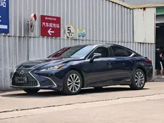 2021 Lexus ES 300h Excellence, синий — фото 1