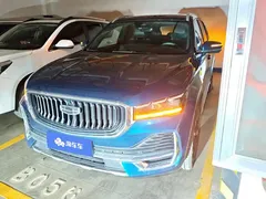 2021 Geely Monjaro 2.0TD DCT 2WD EVO Premium, синий — фото 1