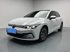 2023 Volkswagen Golf 280TSI DSG Pro, белый — фото 1