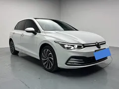 2023 Volkswagen Golf 280TSI DSG Pro, белый — фото 3