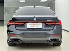 2021 BMW 7 Series 740Li Leading M Sport Package, чёрный — фото 4