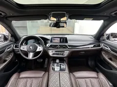 2021 BMW 7 Series 740Li Leading M Sport Package, чёрный — фото 9