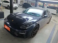 2021 Porsche Panamera 2.9T, синий — фото 1