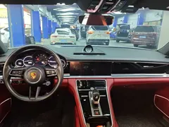 2021 Porsche Panamera 2.9T, синий — фото 3